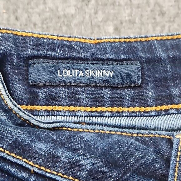 Lucky Brand Jeans Womens 2/28 Blue Lolita Skinny Stretch Denim Pants - Picture 6 of 11